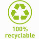 100% Recyclable